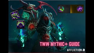 Affliction Warlock is a Pumper  TWW Mythic Guide [upl. by Arved]