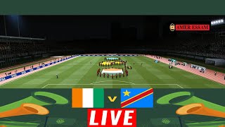 🔴 LIVE  Ivory Coast vs DR Congo Semifinal  Africa Cup of Nations 2023  Full Match [upl. by Whitelaw]