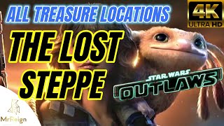 STAR WARS OUTLAWS  ALL TREASURE amp SMUGGLER CHEST LOCATIONS  TOSHARA  THE LOST STEPPE [upl. by Niall137]