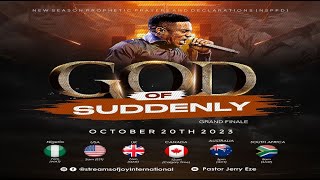 GOD OF SUDDENLY  DAY 5  NSPPD  20TH OCTOBER 2023 [upl. by Sabir]