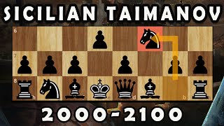 Play the Sicilian Taimanov like a Grandmaster  20002100 [upl. by Coffee333]