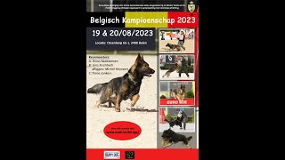 Lottrekking van het Belgisch kampioenschap IGP 2023 [upl. by Henri600]