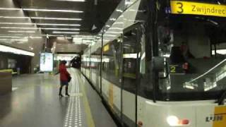 Trams in Antwerpen Anvers  Straßenbahn  Villamos [upl. by Nooj946]