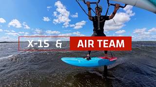 Starboard X15 wingboard amp Freewing Air Team REVIEW [upl. by Larkins]