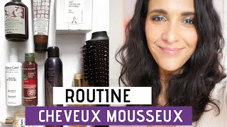 ROUTINE CHEVEUX MOUSSEUX  CE QUI A CHANGE MA VIE [upl. by Aihsatal]