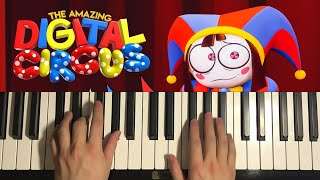 The Amazing Digital Circus  Main Theme Piano Tutorial Lesson [upl. by Adele48]