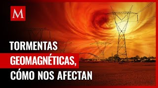 Qué son las tormentas geomagnéticas fenómeno que causa las auroras boreales [upl. by Akimrej]