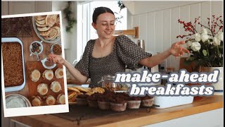 Make Ahead Breakfasts For My Family of 6 [upl. by Norbel]