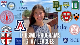 COLLEGE DECISION REACTIONS 2022 17 BSMD Programs  Ivy Leagues  Highly Competitive Scholarships [upl. by Nisay]