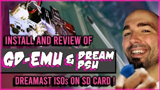 How to install GDEMU and DreamPSU to mod your Dreamcast to play quotromsquot ISO CDI from an SD card [upl. by Novello]