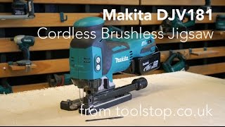 Makita DJV181 Cordless Brushless Jigsaw from Toolstop [upl. by Cordier]