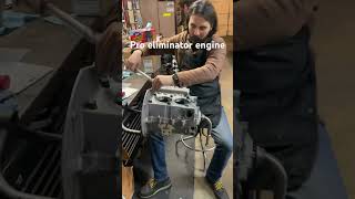 VW racing engine going together for bug in RACE in June family car buisness california races [upl. by Munn99]