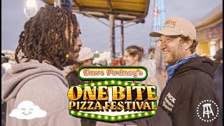 DomOfTheYear amp Dave Portnoy reunite at One Bite Pizza Fest 2023 [upl. by Asiil]