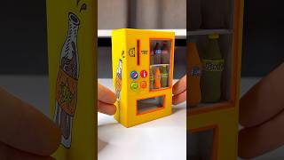 DIY Working Soda Vending Machine with Paper  Paper Craft Ideas shorts papercraft [upl. by Gracye]