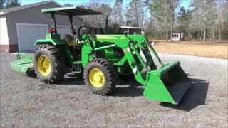 how to operate a John Deere tractor Part 1 controls [upl. by Prasad]