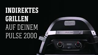 Weber Grill  Pulse 2000  indirektes Grillen [upl. by Heidy]