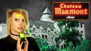 I TALKED TO A GHOST AT THE HAUNTED CHATEAU MARMONT [upl. by Esialb]