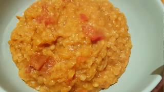 Dhal lentilles corail super facile  sans lait de coco [upl. by Terryn]