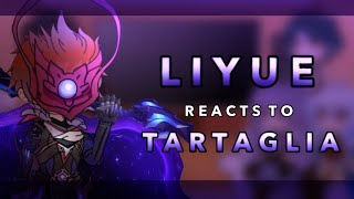 Liyue reacts to Tartaglia  1  Repost  RoseGacha [upl. by Lanti548]