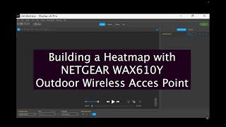 Building a Heatmap with the Outdoor WiFi Access Point WAX610Y [upl. by Mosera]