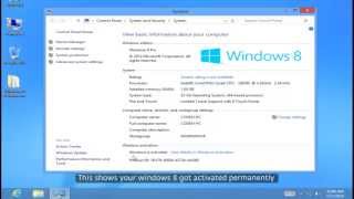 Activate Windows 8 With KJ ACTIVATOR [upl. by Josephson413]