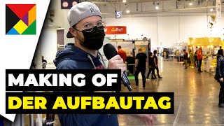 Making Of  Der Aufbautag vor dem Messestart  SPIEL 2022 [upl. by Li]