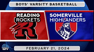 SHS Boys Basketball vs Reading 22124 [upl. by Skolnik]