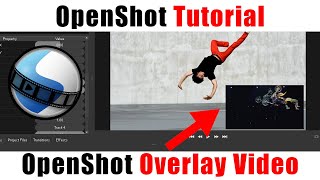 OpenShot picture in picture  How to overlay a video on a video  OpenShot tutorial in hindi [upl. by Nrehtak]