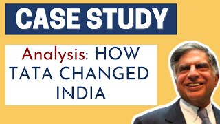 CASE STUDY TATA Group  A legacy which reformed India  TATAGroup Businesscasestudy [upl. by Omura]