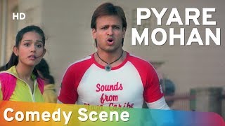 Pyare Mohan  Vivek Oberoi  Fardeen Khan  Most Viewed Comedy Scene  बॉलीवुड हिट कॉमेडी [upl. by Kinnon]