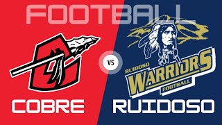 Football  Cobre vs Ruidoso [upl. by Petromilli]