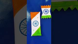 Happy Independence Day Craft15 August🇮🇳Indian armyshortsyoutubeshortsviralshorts [upl. by Irroc]