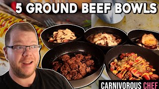 5 Ground Beef Bowls [upl. by Nickelsen]