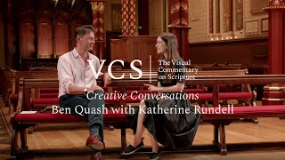 VCS Creative Conversation Ben Quash with Katherine Rundell [upl. by Sokim165]