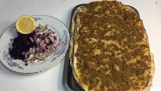 Silex makinasında lahmacun denedim✅Evde lahmacun nasıl yapılır ❓ [upl. by Aicenav]