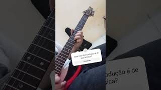 Quem lembra desse solo de introdução Qual é a música gospel guita musica guitar gospelmusic [upl. by Jorie]