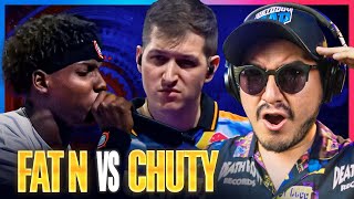 LA BATALLA MÁS IMPORTANTE DE CHUTY  Chuty vs Fat N REACCIÓN Red Bull Batalla 2023 Internacional [upl. by Ytsenoh]