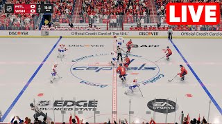 NHL LIVE🔴 Montreal Canadiens vs Washington Capitals  31st October 2024  NHL Full Match  NHL 25 [upl. by Eltsyrc490]