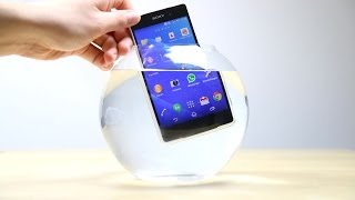 Sony Xperia Z2 Wasser amp Wasserdichte Test  SwagTab [upl. by Joses]