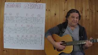 Fingerstyle Guitar Lesson  345 FAREWELL ANGELINA Bob Dylan [upl. by Jacky779]