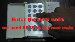 Change Master Code on DSC Alarm Systemmpg [upl. by Ikkela]