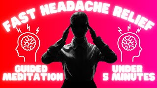 Guided Meditation For Headache Relief In Under 5 Minutes [upl. by Sabec396]