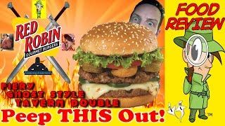 Red Robin®  Fiery Ghost Style Tavern Double  4 Channel Collab Review Peep THIS Out [upl. by Chrisman]