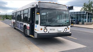 RTL Longueuil 2007 Novabus LFS 20723 Final Ride on Route 90 Before REM Train [upl. by Adiana]