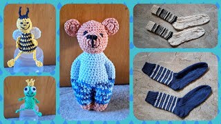 Socken amp Amigurumi  Julebuergerfee [upl. by Asilla]