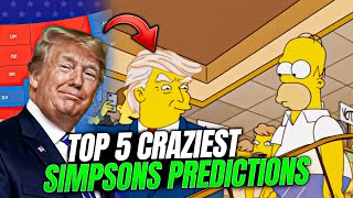 Top 5 Simpsons Predictions That Actually Came True [upl. by Ladnyk]