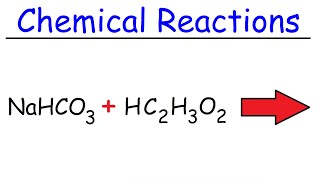 NaHCO3  HC2H3O2  Baking Soda and Vinegar [upl. by Torrin789]