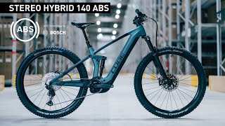 CUBE x BOSCH  Stereo Hybrid 140 ABS  CUBE Bikes Official [upl. by Rowland]