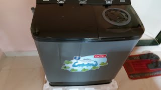 Onida S70GR 7kg semi automatic washing machine unboxing and testing Amazon summer sale deal ₹7999 [upl. by Pepi]