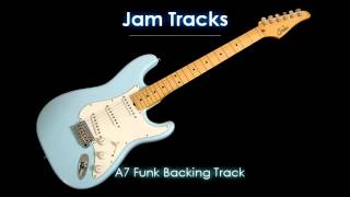 Mixolydian Funk Backing Track A7 [upl. by Nepsa835]